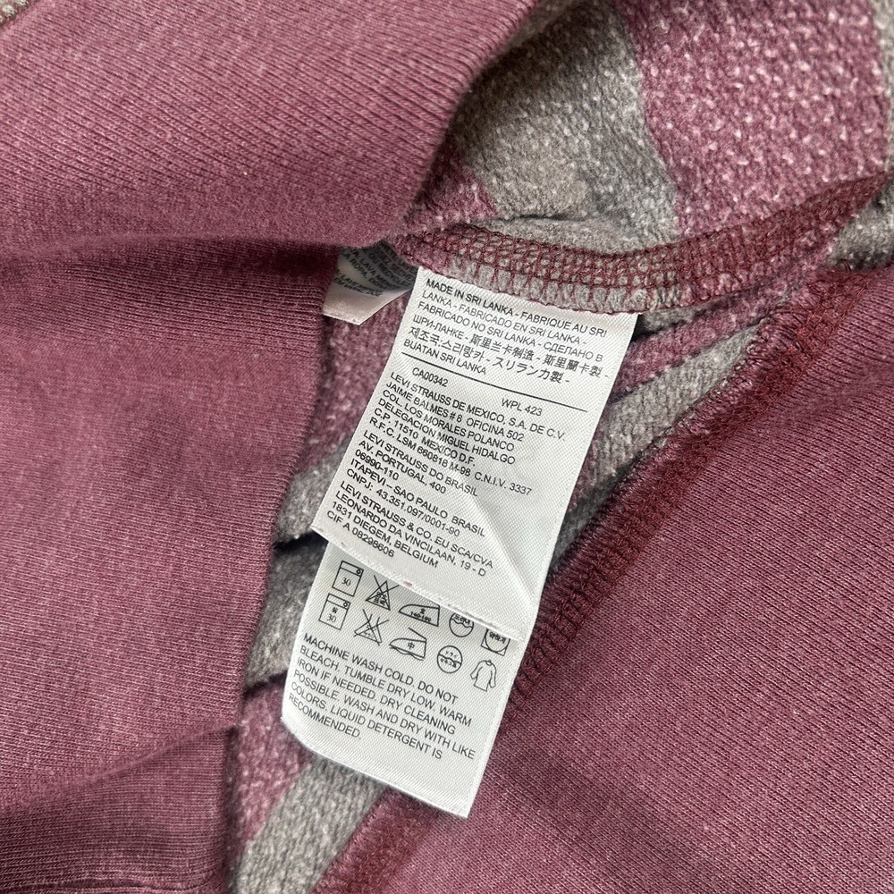 Levi's Herren Freizeit Sweater Men's Medium 40x25 Multicolor Pullover Logo - Picture 13 of 16